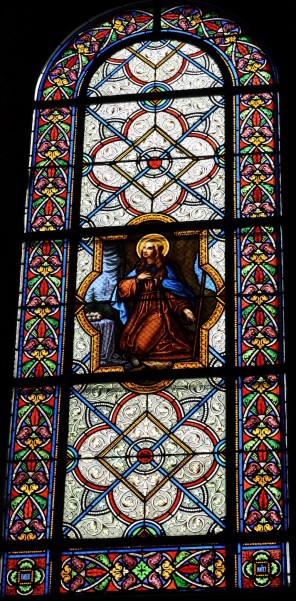 코르비의 성녀 콜레타_photo by Reinhardhauke_in the Church of Saint-Clodoald in Saint-Cloud_France.jpg